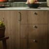 Vintage And Minimalist Antique Nickel Color Copper Brown Furniture Handles Cabinets Drawers Wardrobes Door Handles