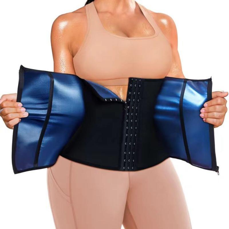 Womens Waist Trainer Neoprene Zipper Corset Tummy Control Waist Cincher Shaper