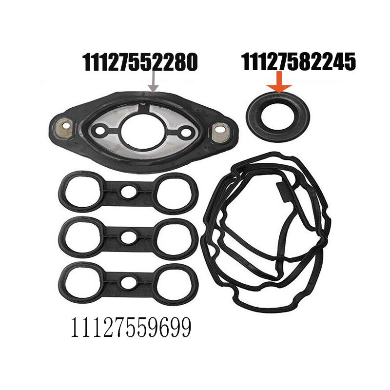11127552280 11127559699 New Cylinder Head Screw Gasket Valve cover gasket Cylinder Head For BMW 128 323 328 528 X3 X5 Z4 For N52