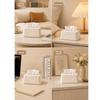 Elegant Tissue Storage Box Large Opening Desktop Tissue Dispenser Napkin Container  Office Use