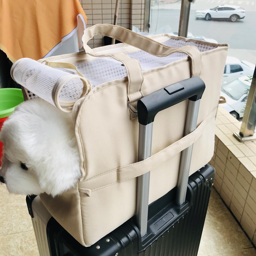 Portable Small Dog Shoulder Handbag Carrier Non-Slip Safe Travel Pet Car Seat Cozy Bed for Chihuahuas And Small Cats