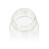 Transparent Glass Sample Bottles with Screw Caps