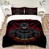 3pcs Batman Duvet Cover Set (1 Duvet Cover + 2 Pillowcases, No Core) - Comfortable, And Breathable Bedroom Decoration Yy251104013