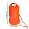 Swim Buoy Float Inflatable Easy to Use Portable Multifunctional,Detachable Backpack,Double Air Bag