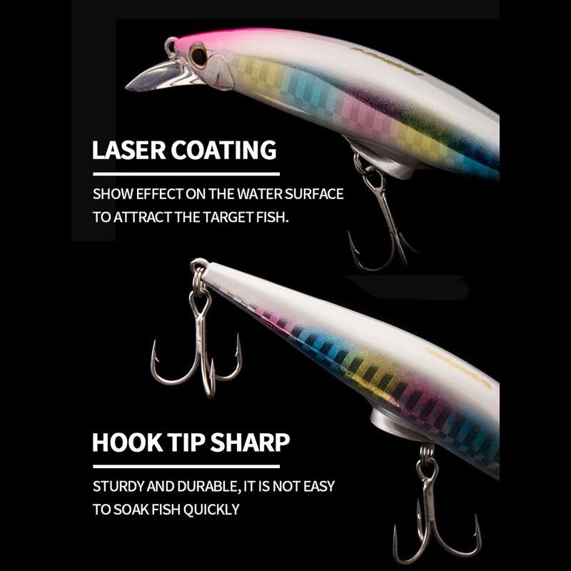 Nalucă de pescuit artificială de 12 cm/45 g Paiete reflectorizante de înaltă rezistență Swimbait Momeală dură pentru apă sărată