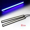 Strip DRL FOG COB CAR 2X LED Ultrathin Waterproof Daytime Running Lights LAMP WHITE DAY Driving 12V