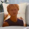 Actor Rudy Pankow JJ Maybank Cushion Cover Cushion Covers Natural Linen Breathable Sofa Bedroom Decor Pillowcase