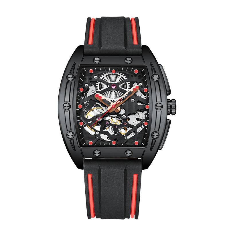 AILANG New Automatic Mechanical Watch Hollow Men's Watch Waterproof Cool Fashion Men's Watch