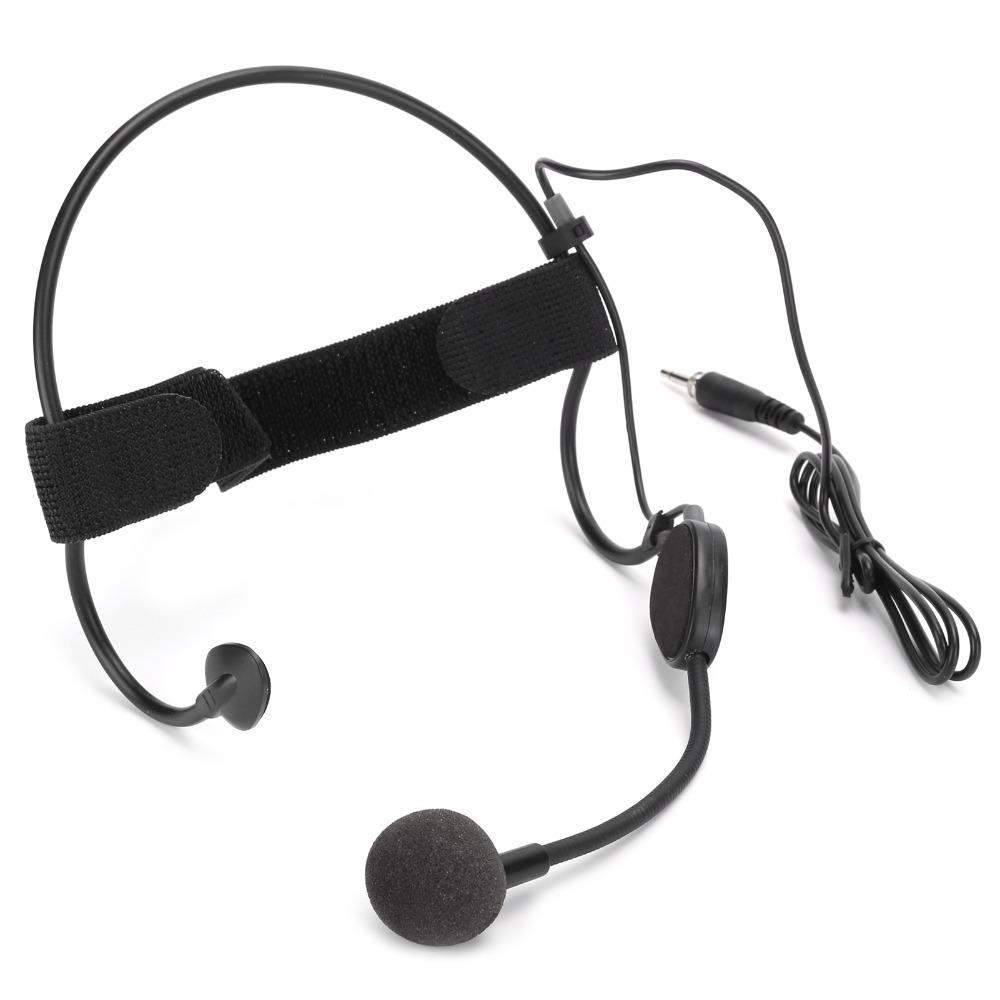 3.5MM Plug Mini Headband Microphone Omnidirectional Pickup Condenser Headset Mic  Performance