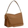Coach Chain Tabby 35 Removable Chain Shoulder Strap Leather Crossbody Bag Large Women Bags Honey-Brown CY921-B4T7J