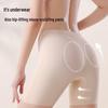 7A Antibacterial High-Waisted Tummy Control Hip-Lifting Shaping Pants, Gray-Blue, Base Layer Safety Yoga Pants