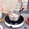 Mini Stainless Steel Milk & Soup Pot with Steamer for Baby Food, Induction Ready
