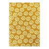 Miyamoto-Towel Japanese Tenugui Small Pattern Hand Towel Small Chrysanthemum 33x90cm Absorbent Quick-Drying Natural Material Gentle on Skin