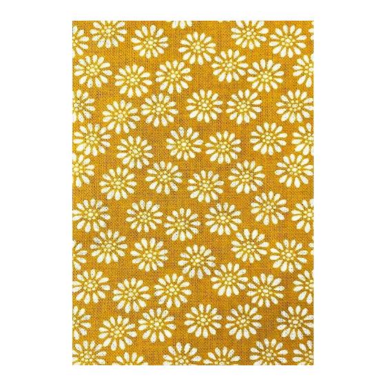 Miyamoto-Towel Japanese Tenugui Small Pattern Hand Towel Small Chrysanthemum 33x90cm Absorbent Quick-Drying Natural Material Gentle on Skin