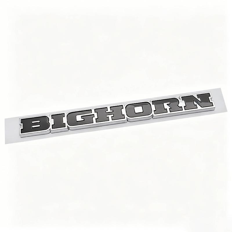 BIGHORN car sticker RAM pickup truck modified door side sticker rear trunk sticker
