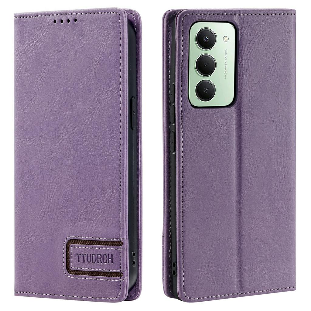 For Xiaomi Redmi 15 5G (Global) (169mm) Leather Case RFID Blocking Wallet Stand Phone Cover