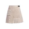 American Vintage Solid Color Pleated Spliced Loose Sports Casual Skirt Women Skirts Pink IK6082