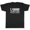 I Know I'm Absolutely Adorable Graphic Tee T-shirt