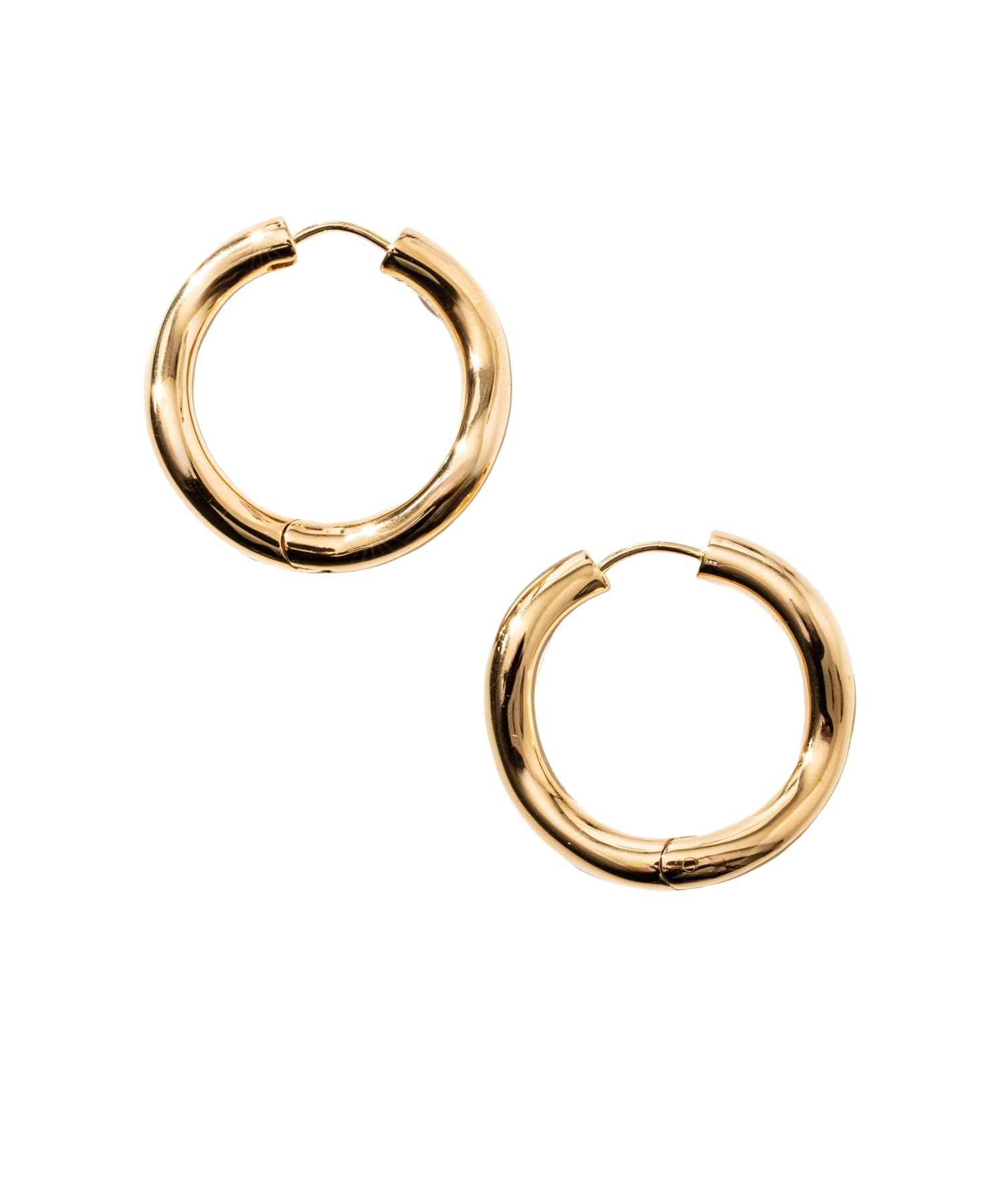 

Charlotte Chesnais Maxi Wave Hoop VERMEIL Earrings, 21BO106VER, Women s, [Used]