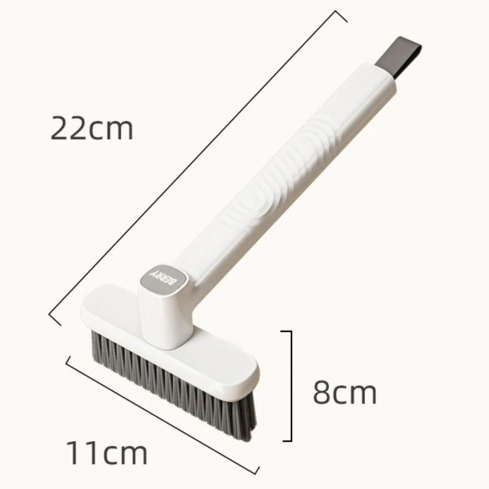 2Pcs Rotatable Crevice Cleaning Brush Hanging Toilet Floor Scrubber Creativity Gap Brush  Window
