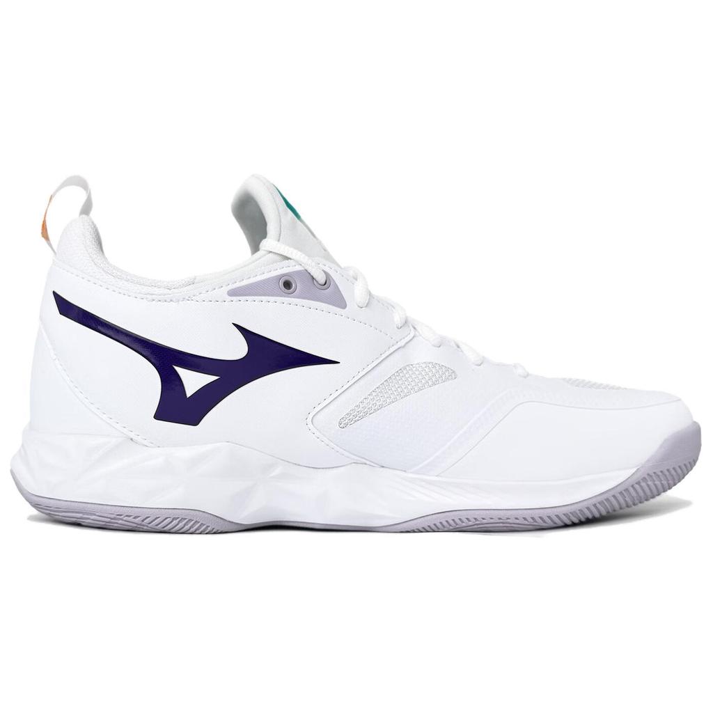 Mizuno Wave Dimension White Violet Indigo Women Sneakers Camellia-Rose V1GC224020