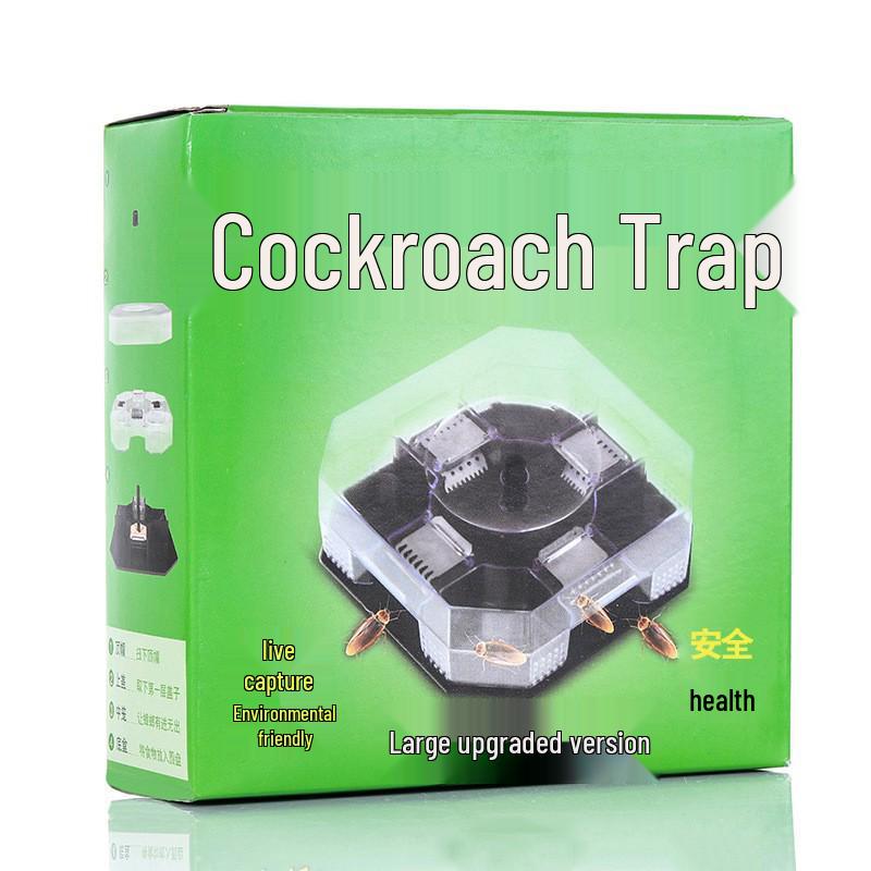 Cockroach Killer: Home Physical Trap for Complete Nest Removal – Kitchen Cockroach Stickers for Eliminating Small Pests