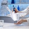 Decorative Liquor Bottle Goose Bird Shape Whiskey Decanter 3D Glass Animal Bar Cabinet Decor for Display 350ml Art Wine Dispenser Home Design