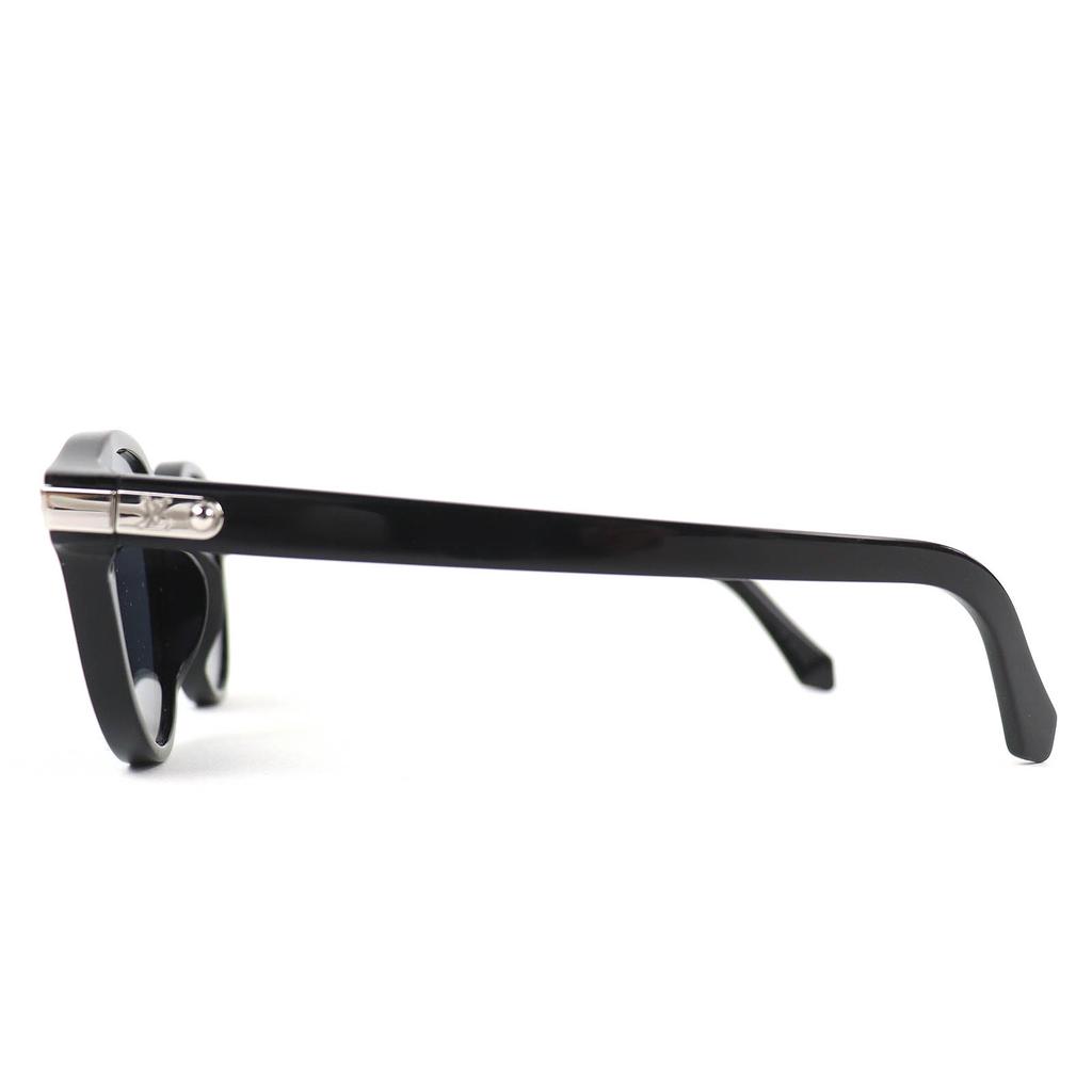 Great LOUIS VUITTON LV Signature Round Sunglasses Boston Eyewear Black Z2434U Used