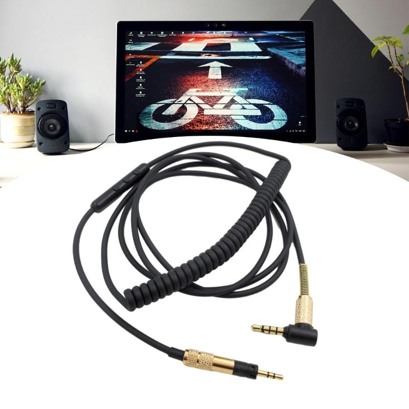 3.5mm Jack Headphone Cable for Sennheiser HD4.30/HD400/HD4.40/HD4.50 Headphone Replacement Audio Cable Cord