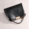 Borsa Reale da Donna in Vera Pelle 2024 con Fibbia Rotante, Design Grande Gatto, Borsa a Mano e a Spalla da Donna Versatile.