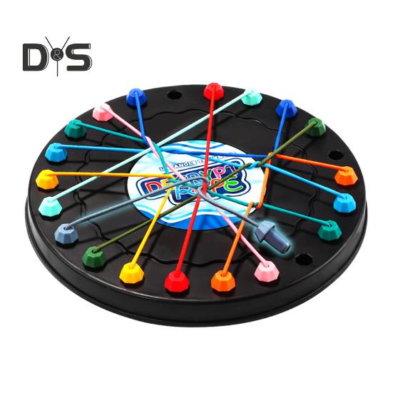 

1 набор для детей, игра по распутыванию веревок, настольная игра с узлами из скрученной веревки, логическое мышление, интерактивная обучающая красочная эластичная веревка, распутывающая игрушку L