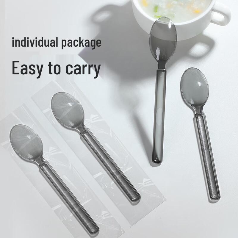 Meiliya Individually Packaged Disposable Spoons
