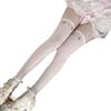 Japanese Pure Desire Two-Dimensional Sweetheart Kaomoji Cute Print Subculture Knee Socks Classic Stockings White Stockings Jk