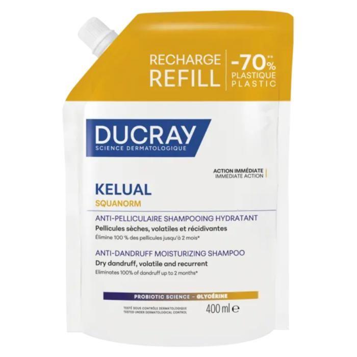 Anti-pelliculaire Shampoing antipelliculaire rafraîchissant KELUAL SQUANORM 400 ml