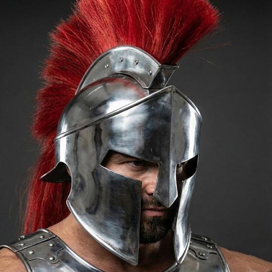 Conjunto Completo de Armadura Espartana Musculosa Rei Leônidas Traje Grego Medieval, Traje de Cosplay de Halloween, Presente de Aniversário