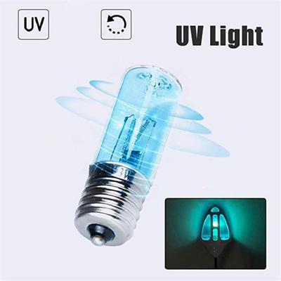 Germicidal Lamp Energy Wide Application Saving 10V Transparent 3W UVC Light Bulb for Refrigerator