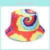 2024 New Wish American European Fisherman Hat 3d Colorful Printed Sun Hat