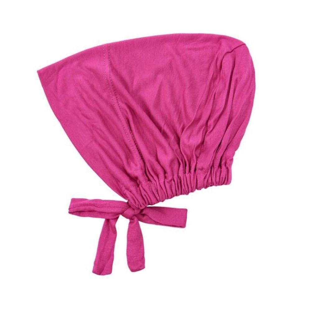 Solid Color Modal Headscarf Soft Modal Hijab Caps New Design Muslim Turban Hat  Female Headwear