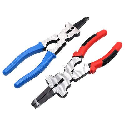 8-inch Electric Welding Auxiliary Pliers: Multi-function Welding Protection Clamp for Gas Welding. With Long Mouth and Knock Shear Features.