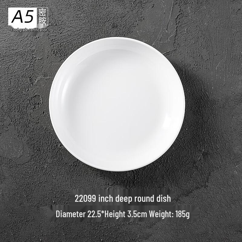Commercial Melamine Deep Serving Plate