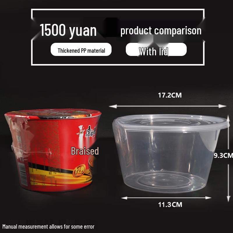 

Eco-Friendly Round Takeaway Food Containers