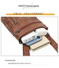 Women's Stylish Retro Crossbody Bag - Soft Leather, European & American Style, Small Shoulder Phone Bag