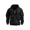 New Men's Sportswear Y2K Zipper Sweater Trendy Innovation Loose Hooded Outdoor Cardigan Autumn and Winter Jacket
