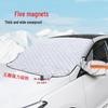 Magnetic Thickened Car Snow Cover: Front Windshield and Half Cover Protection