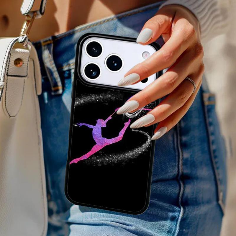 Love Gymnastics Phone Case For iPhone 17 Air 14 15 13 12 Max Cover For Apple 16e 11 Pro Max Plus Coque