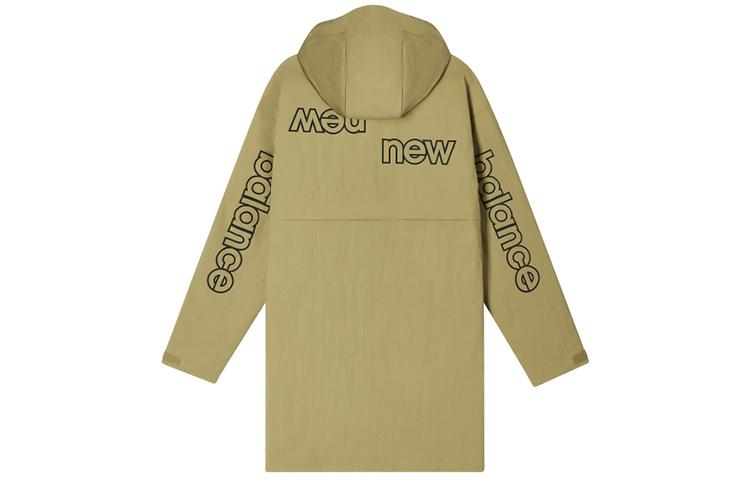 New Balance Jackets Men's Khaki Hooded Moderate Other AMJ11337-BEI