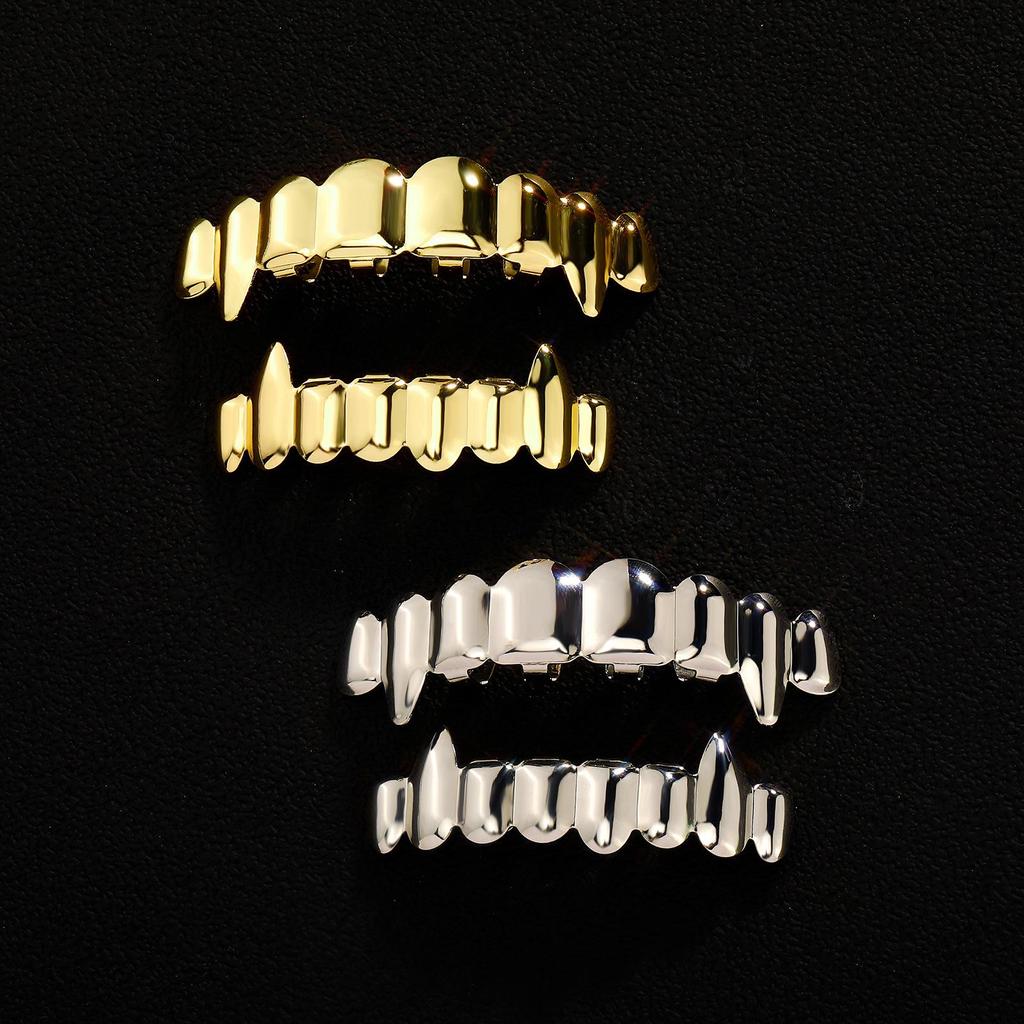 Grillz Fang Hip-Hop Européen & Américain: Accessoire Tendance et Cool Style Urbain