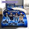 Briar University Hockey Team Portrait Print 3 Pieces Duvet Cover Set Sports Romance Bedding Bedroom Home Decor Without Pillow Core