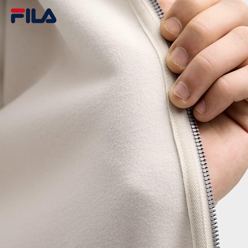 Fila Men's Casual Fleece-Lined Knitted Jacket