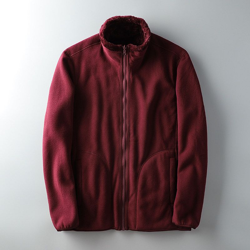 Cattle Goods Winter Export Daily Order Outwear Double-Sided Velvet Sweatshirt